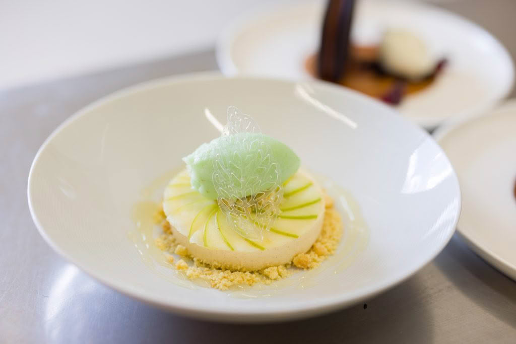 Camellia Restaurant – Green Apple Textures