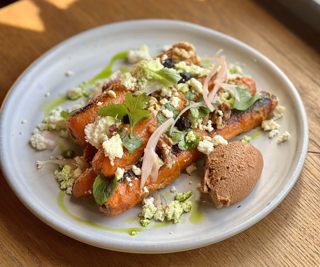 Cuisine-Good-Food-Guide-2024-Story-Roast-carrots-macadamia-korma-walnut-ketchup