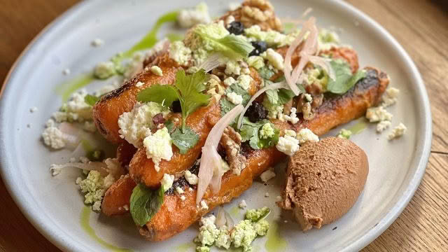 Cuisine-Good-Food-Guide-2024-Story-Roast-carrots-macadamia-korma-walnut-ketchup