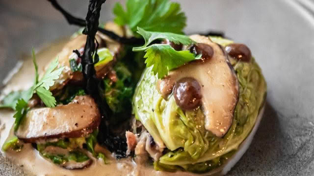 Cuisine-Good-Food-Guide-2024-The-Bistro-Porkbelly-&-shiitake-dumpling,-fermented-black-bean-broth
