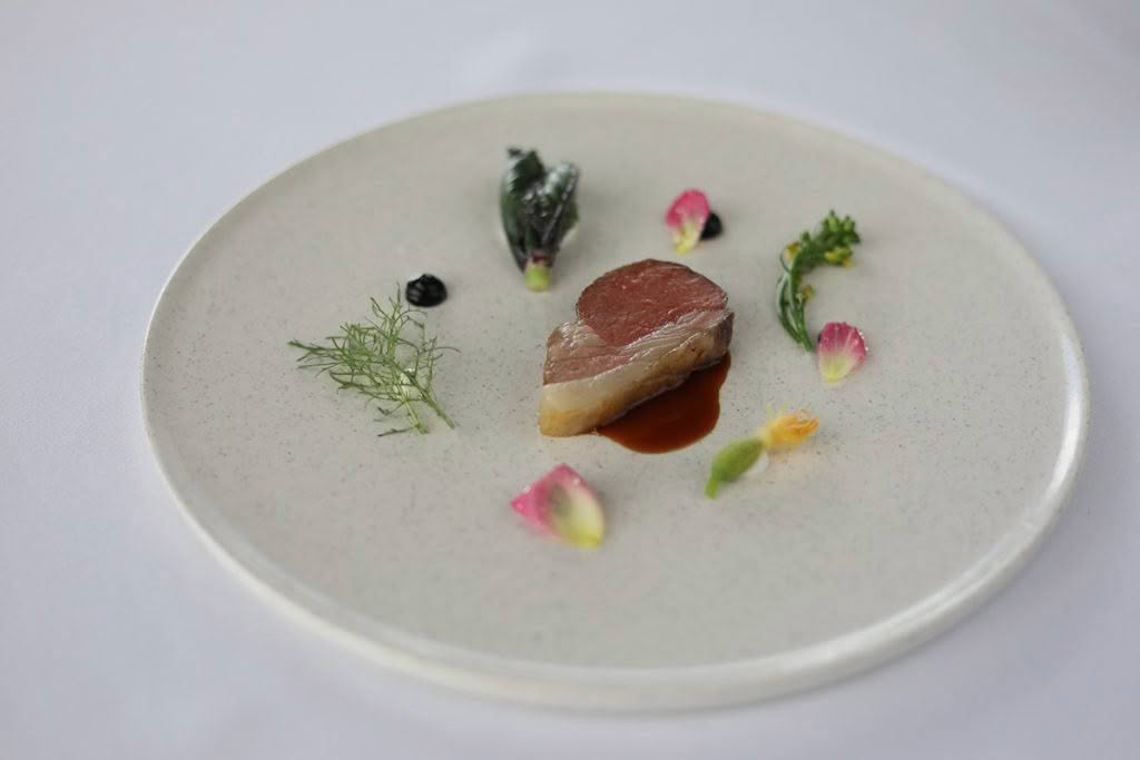 Cuisine-Good-Food-Guide-2024-The-Chef’s-Table-Orianna-Photography-Station-lamb-with-Spring-greens-and-pickled-rose