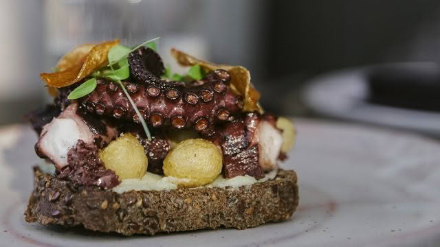 Cuisine-Good-Food-Guide-2024-Toast-&-Oak-Octopus-Toast
