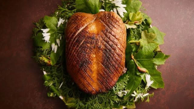 KOL-Dry aged duck, black garlic and pickles 2 credit Josh Griggs