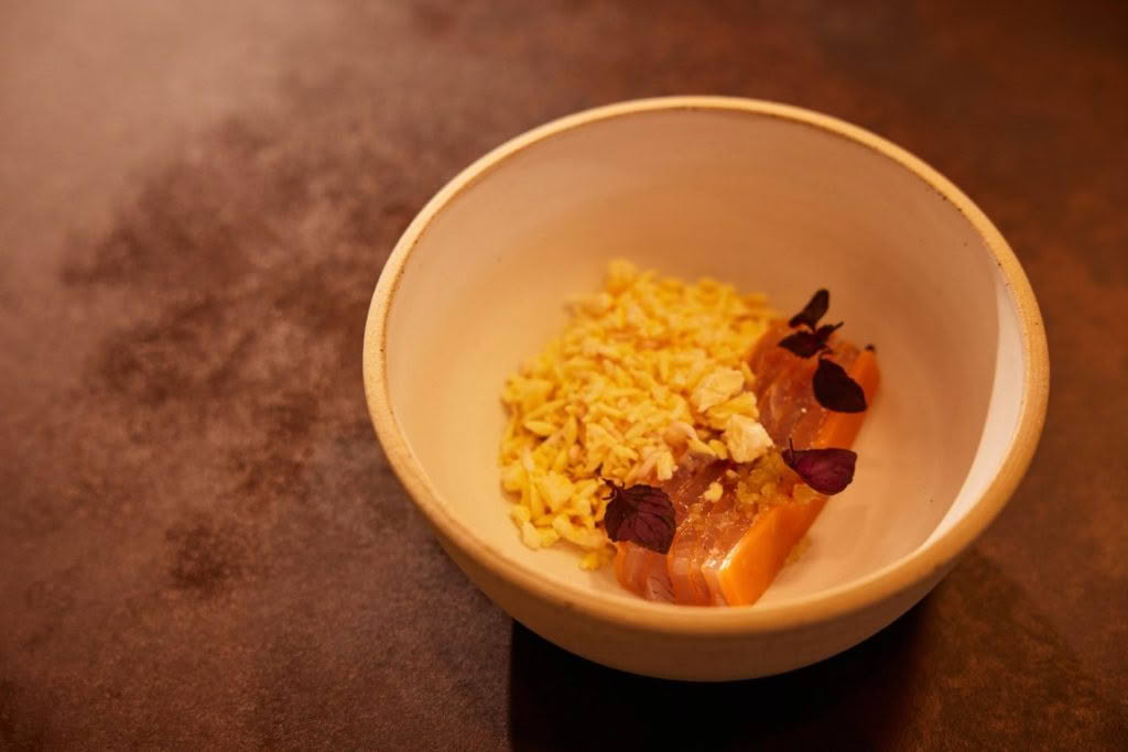 KOL-Kingfish, carrot kanji, citrus credit Josh Griggs