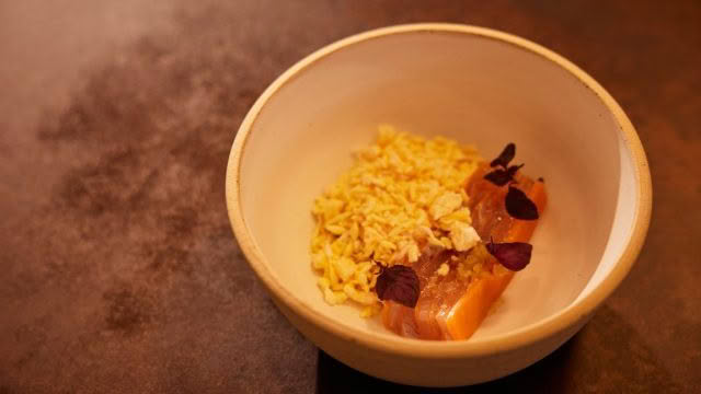 KOL-Kingfish, carrot kanji, citrus credit Josh Griggs