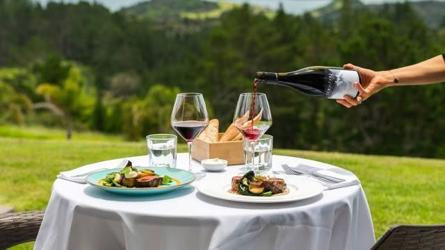 Sage-Paroa-Bay-Cuisine-Good-Food-Guide-2024-Table-set-up