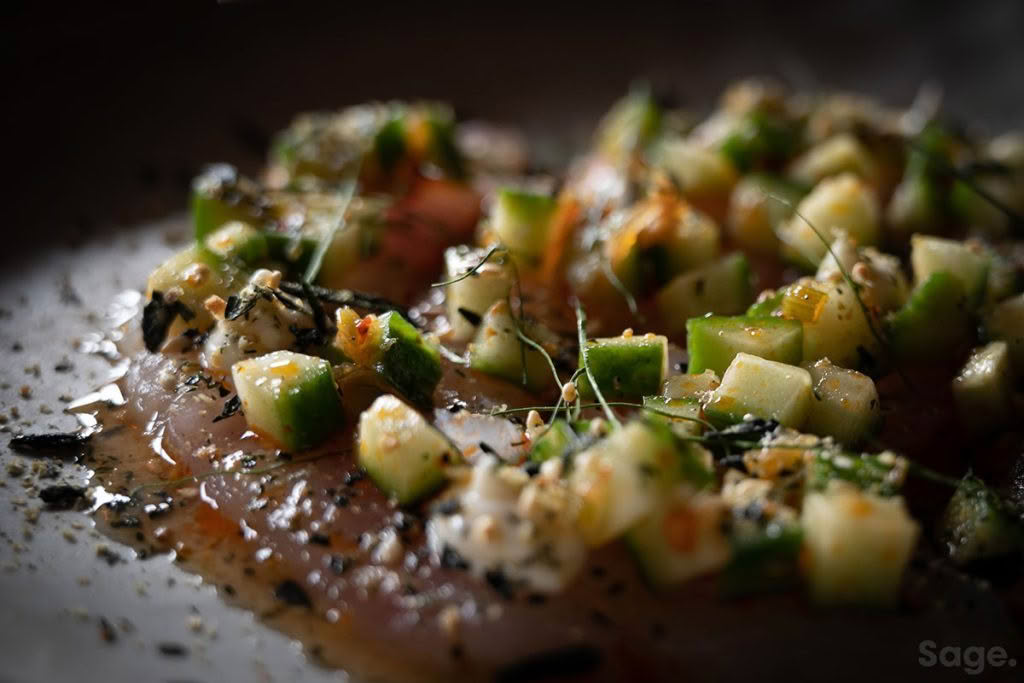 Sage-Waikato-Snapper-sashimi-Cuisine-Good-Food-Guide-2024