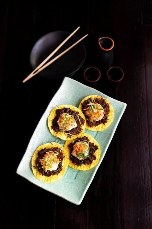Cuisine Good Food Guide 2025 Dragonfly WAGYU BEEF TOSTADA