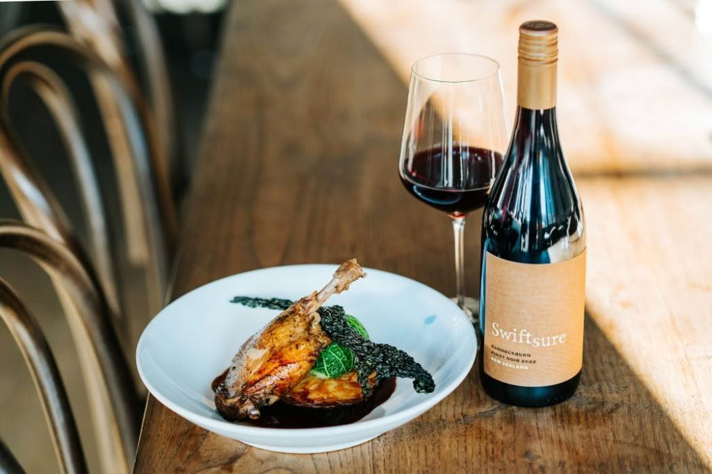 Cuisine Good Food Guide 2025 Swiftsure Canterbury Confit Duck Leg Sam Stewart Photography