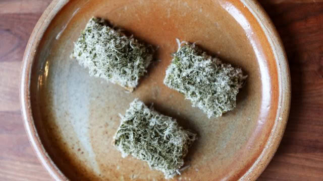 Cuisine Good Food Guide 2026 Alma Auckland Leek, manchego, guindilla tostadas