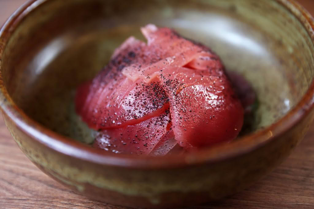 Cuisine Good Food Guide 2026 Alma Auckland Tuna, piquillo, anchovy