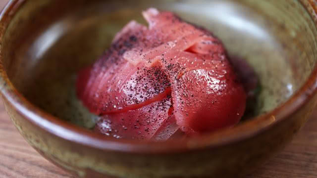 Cuisine Good Food Guide 2026 Alma Auckland Tuna, piquillo, anchovy