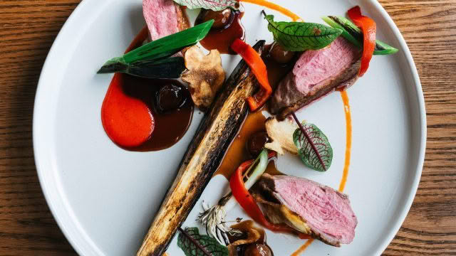 Cuisine Good Food Guide 2026 Aosta Smoked Duck Caponata