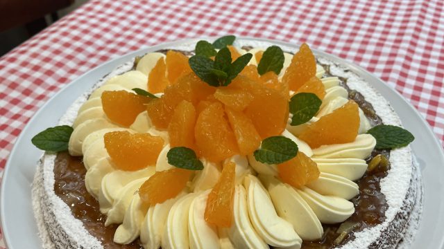 Cuisine Good Food Guide 2026 French Market Almond, Citrus, White Choc ganache