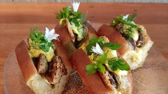 Cuisine Good Food Guide 2026 Graze Oyster Po Boys with celeriac remoulade – Photo credit Stina Persen