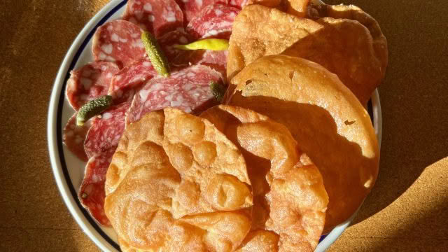 Cuisine Good Food Guide 2026 Margot Gnocco fritto, sliced meats
