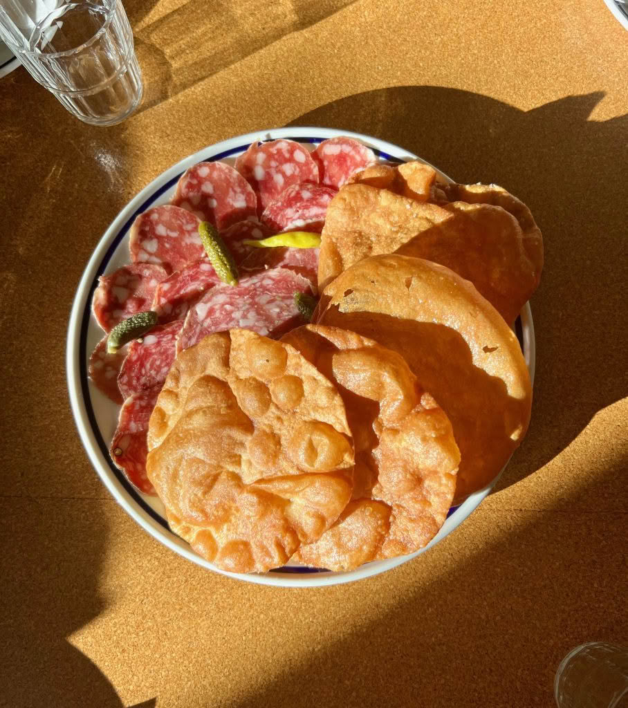 Cuisine Good Food Guide 2026 Margot Gnocco fritto, sliced meats
