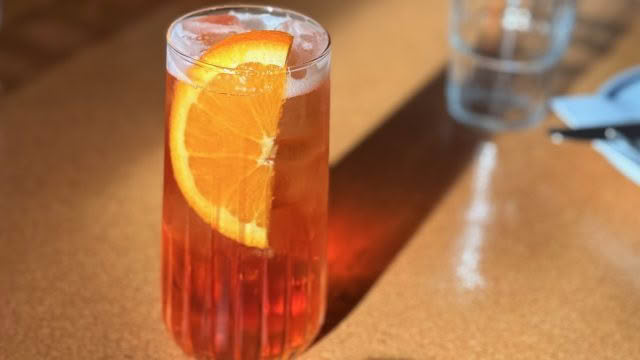 Cuisine Good Food Guide 2026 Margot Palma_ Olorosso sherry, quince, Amaro Montenegro, tonic