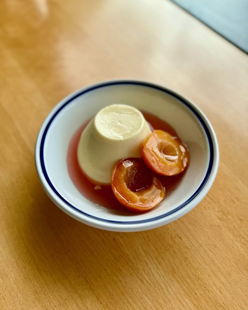Cuisine Good Food Guide 2026 Margot Panna cotta, peach