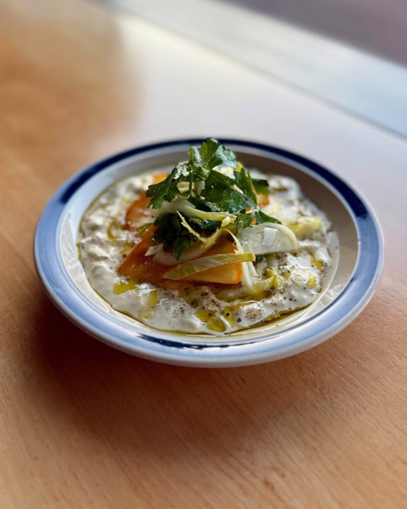 Cuisine Good Food Guide 2026 Margot Stracciatella, persimmon, endive