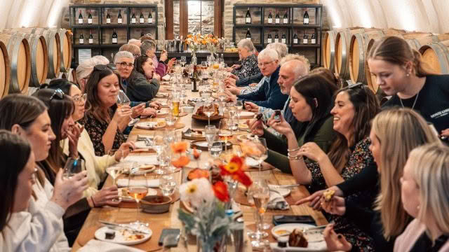 Cuisine Good Food Guide 2026 Monte Christo Winery Brunch in Underground Cellar