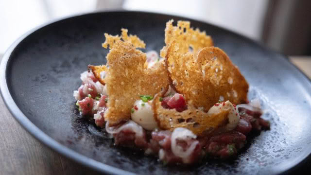 Cuisine Good Food Guide 2026 Rātā Beef tartare, smoked tallow, horseradish.jpeg – Daz Caulton