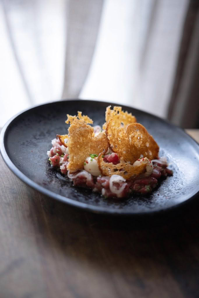 Cuisine Good Food Guide 2026 Rātā Beef tartare, smoked tallow, horseradish.jpeg – Daz Caulton