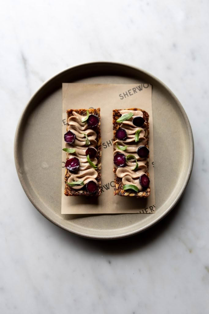 Cuisine Good Food Guide 2026 Sherwood_ Starter_DuckParfait,SeedCracker,Cherry_InSherwood_JonoParker_