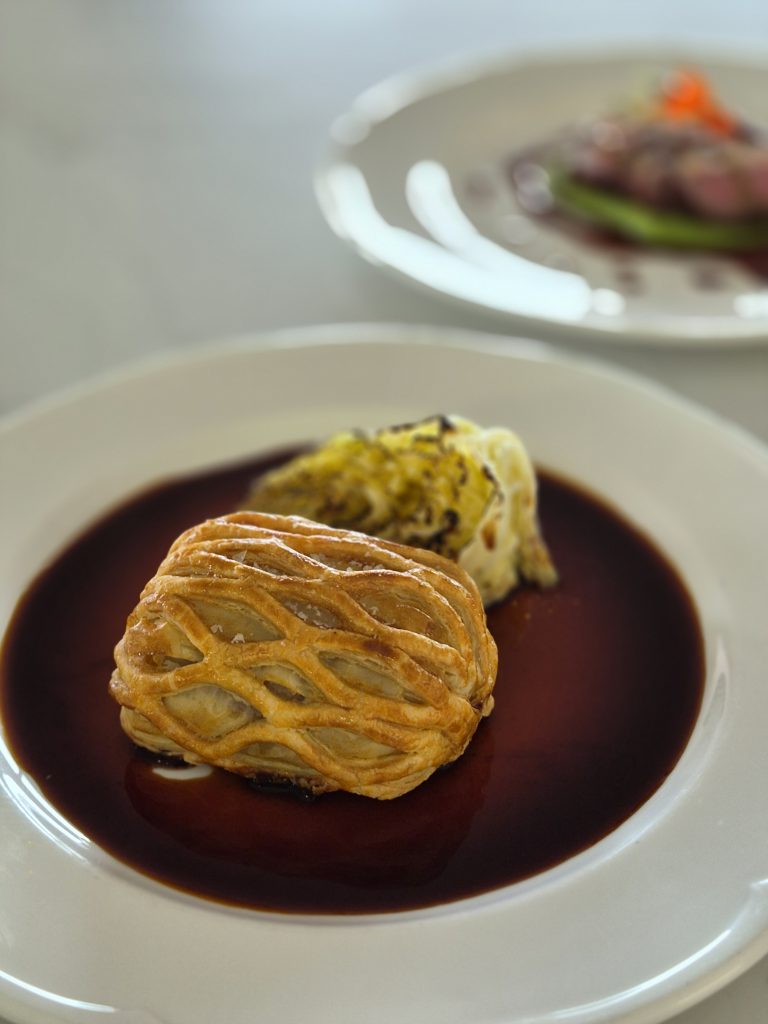 Cuisine Good Food Guide 2026 Te Karaka Station Lodge 24-hour slow cooked Lumina lamb Signature Beef Wellington_