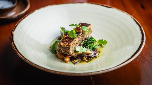 Cuisine Good Food Guide 2026 The Bistro Confit Leg Of Cambridge Duck, Mushrooms A La Grecque