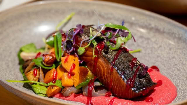 Cuisine Good Food Guide 2026 The Fat Duck Salmon